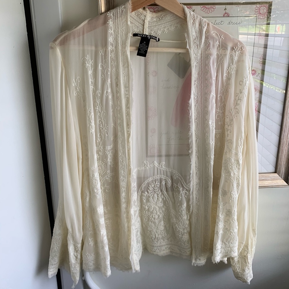 lucky brand cardigan